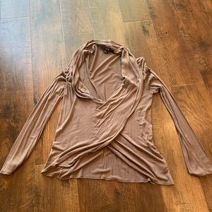 Brown full sleeve top